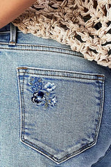 Women's Jeans, Loose Straight-leg Jeans, Casual Light-colored Jeans