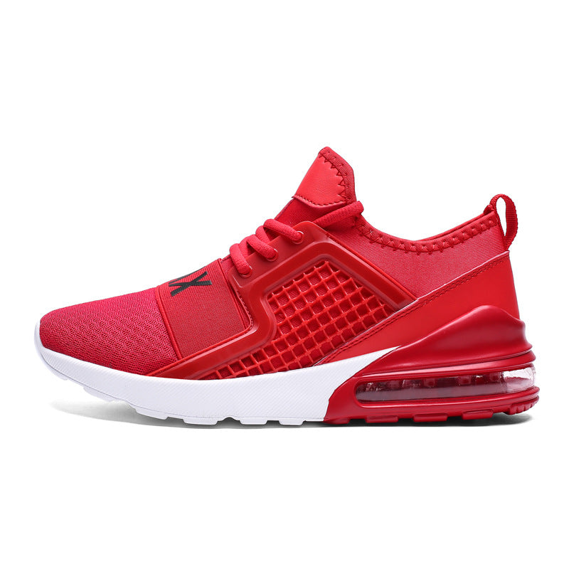 Men’s Lightweight Breathable Sneakers – Pigskin Running & Sports Shoes