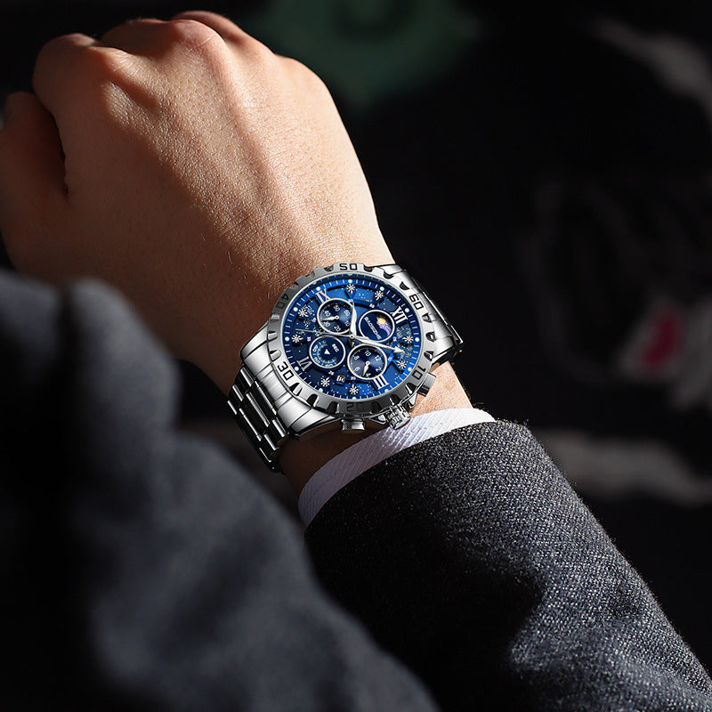 Men's Business Non-mechanical Luminous Waterproof Quartz Fashion Watch