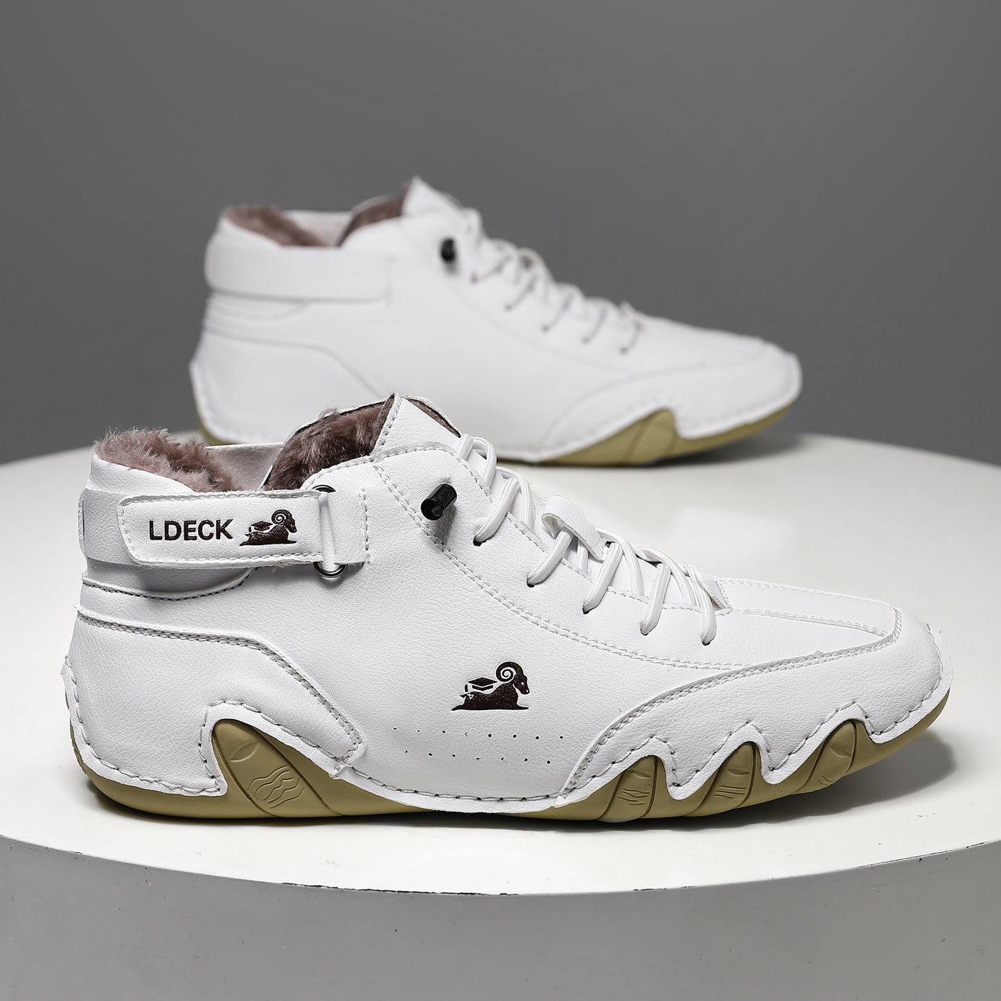 Winter Fleece-lined Large Size Octopus Men's Martin Boots