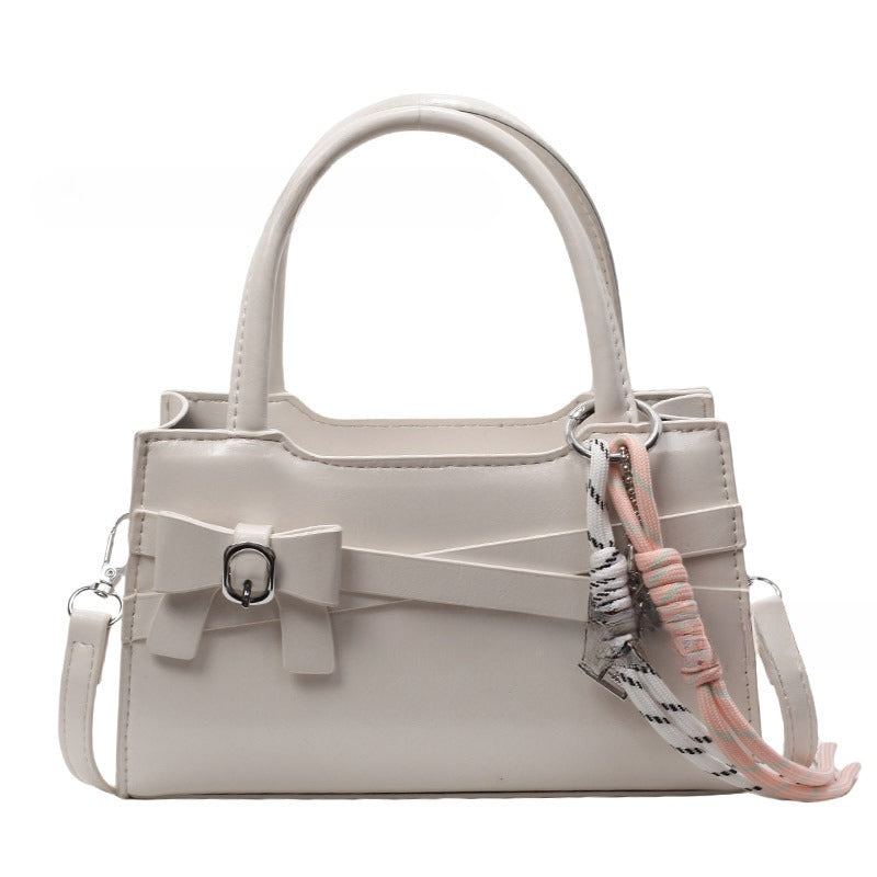 Korean-style Fashion Bow High-end Simple Crossbody Bag