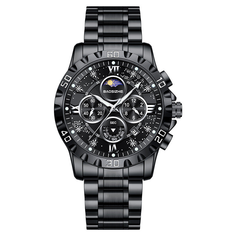 Men's Business Non-mechanical Luminous Waterproof Quartz Fashion Watch