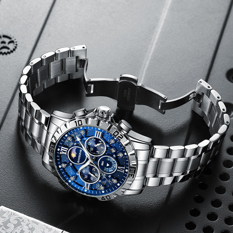 Men's Business Non-mechanical Luminous Waterproof Quartz Fashion Watch