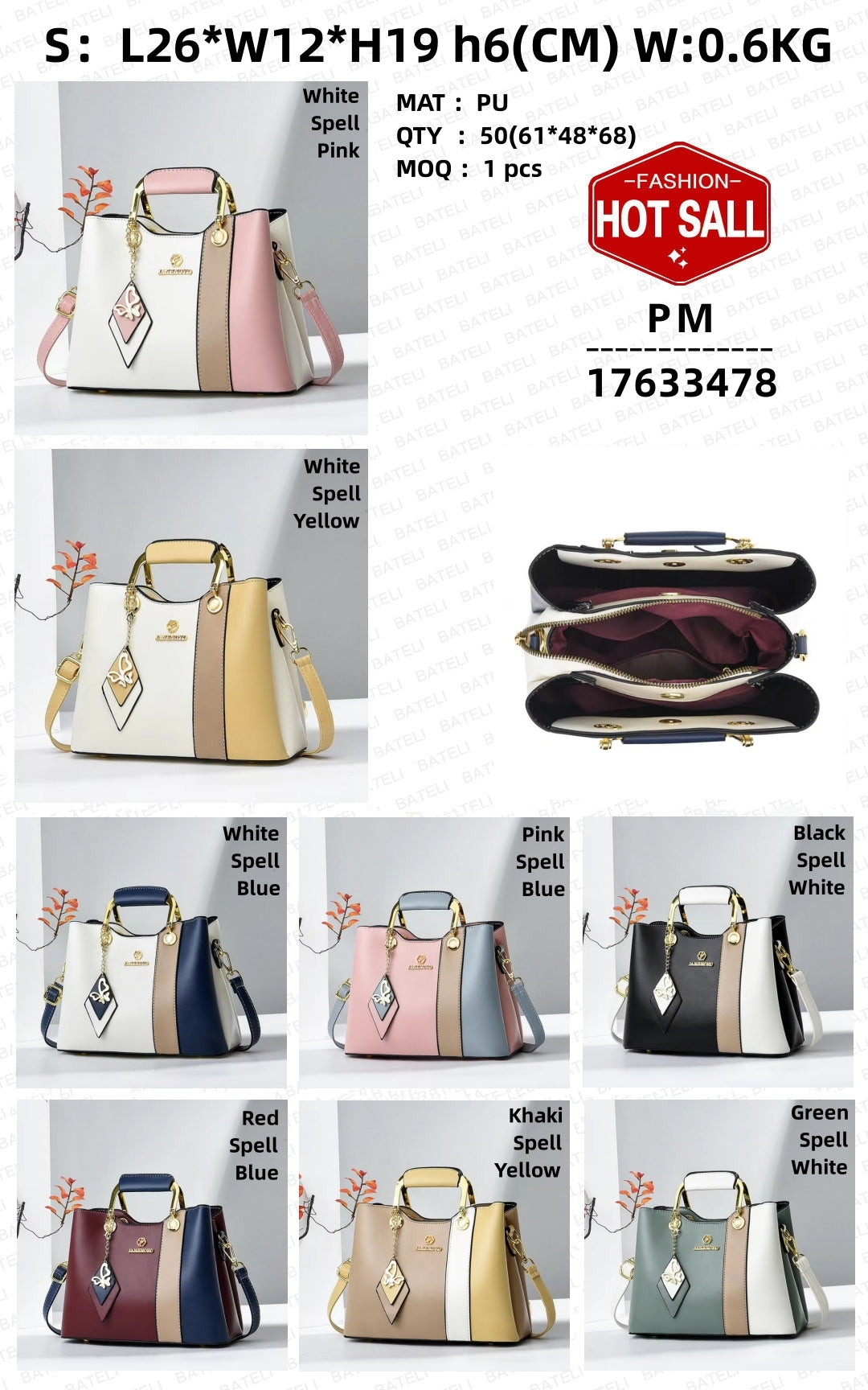 Single Shoulder Handheld Crossbody Bag